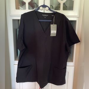 Mandala Scrub Set (PXL jogger bottoms / 2XL Vneck top)